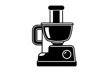 food processor vector silhouette illustration