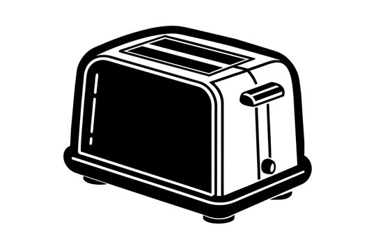 recommend clip art: toaster vector silhouette illustration