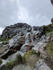 Andean Waterfall 