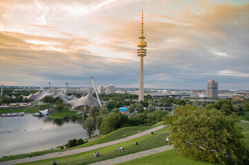 Olympiapark in Munich, Germany