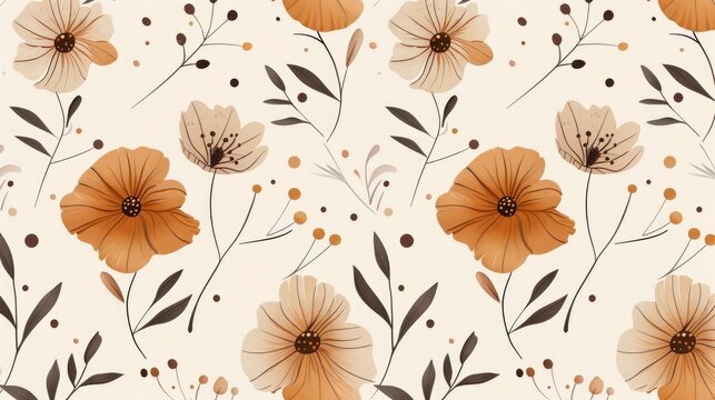 Design An Elegant Pattern Featuring Brown, Hd Background Images