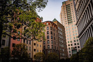 Fototapeta premium イタリア街の風景