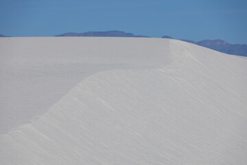 Sand dunes at White Sands National Park, New Mexico
