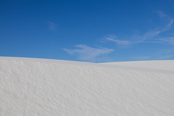Sand dunes at White Sands National Park, New Mexico
