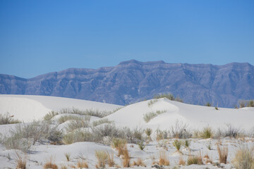 Sand dunes at White Sands National Park, New Mexico
