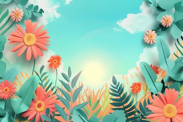 hello summer background, summer background, summer beach background, summer forest background, summer banner, summer sunshine background, summer illustration 