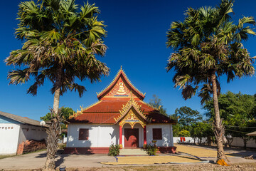 Wat Ban So temple in Sor village near Muang Sing, Laos