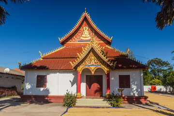 Wat Ban So temple in Sor village near Muang Sing, Laos