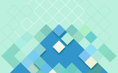 四角形の山の背景