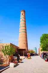 Juma Masjid Minaret at Ichan Kala, Khiva