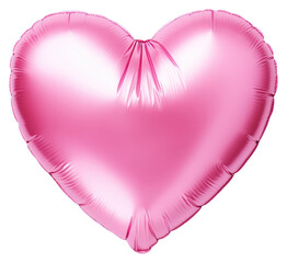 PNG Heart balloon shape pink. 