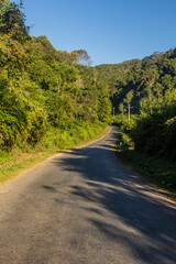 Fototapeta na wymiar Road Muang Sing - Luang Namtha, Laos