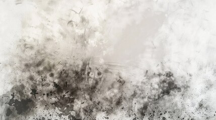 Dirty White Art Background with Watercolor Texture
