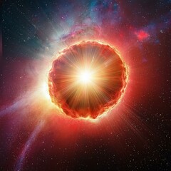 Fototapeta premium Supernova - AI