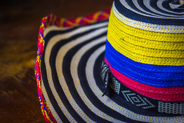 indigena, symbol, caribbean, cultural, editorial, accessory, poncho, traditional, hat, colombian,...