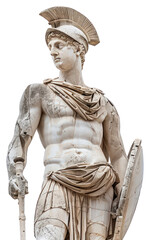 Obraz premium PNG Greek statue sculpture art white background.