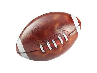 american football ball isolated