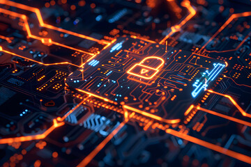 Protecting Your Digital World: Depicting the Importance of Cybersecurity, Safeguarding Data in the Digital Realm: Illustrating Cybersecurity Measures, Building a Secure Digital Future