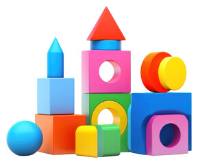 PNG Shape toy white background geometric shape.