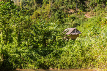 Rural house near Luang Namtha town, Laos