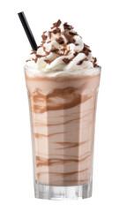 Fototapeta premium PNG Chocolate milk shake cream milkshake chocolate.