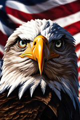 American bald eagle