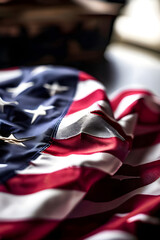 USA flag background