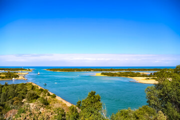 view of the coast of the region sea