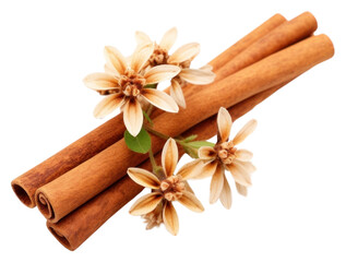 PNG  Cassia cinnamon spice food white background. 