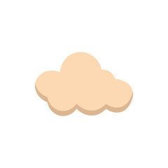 Simple Pastel Cloud