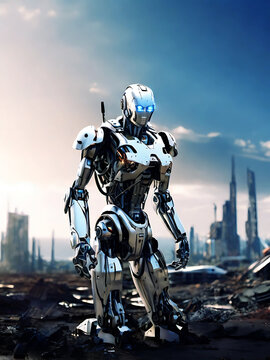 Best robotic alien picture by ai generated.