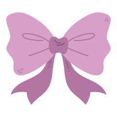 Ribbon Tie Illustration