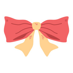 Ribbon Tie Illustration