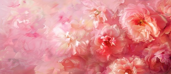 Background in soft shades of pink, ideal for a wedding, anniversary, or Valentine's Day theme.