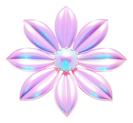 Fototapeta premium PNG Daisy icon jewelry flower brooch