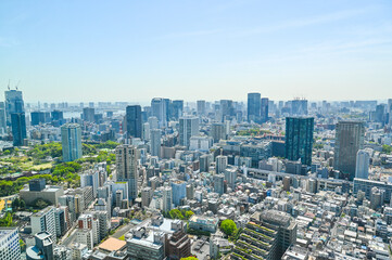 Fototapeta na wymiar 日本の首都東京