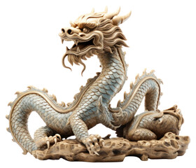 Fototapeta premium PNG Dragon representation creativity sculpture. 