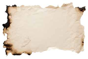 PNG  Burnt paper texture backgrounds torn white background.