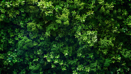 Obraz premium Leaves abstract green texture, nature background, tropical leaf. Beautiful wallpaper.