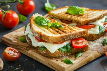 grilled cheese sandwich with mozzarella