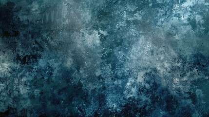 Obraz premium Beautiful grunge grey blue background. Panoramic abstract decorative dark background. Wide angle rough stylized mystic texture wallpaper