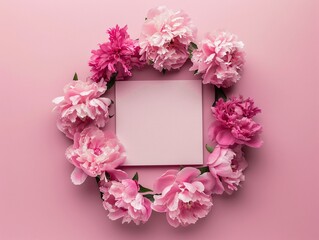 An aesthetic Valentine's Day and Mother's Day mockup template