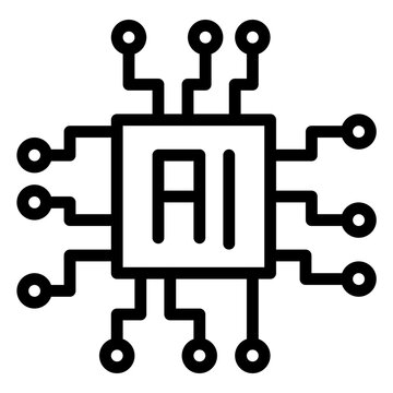 micro chip icon