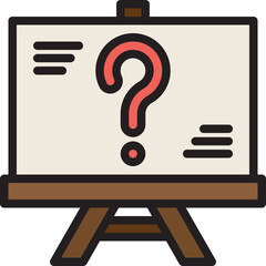 question color line style icon