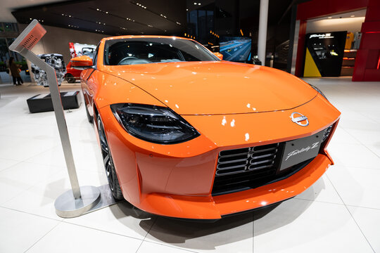 Nissan Fairlady Z version ST display at the Nissan Global Headquarters Gallery.