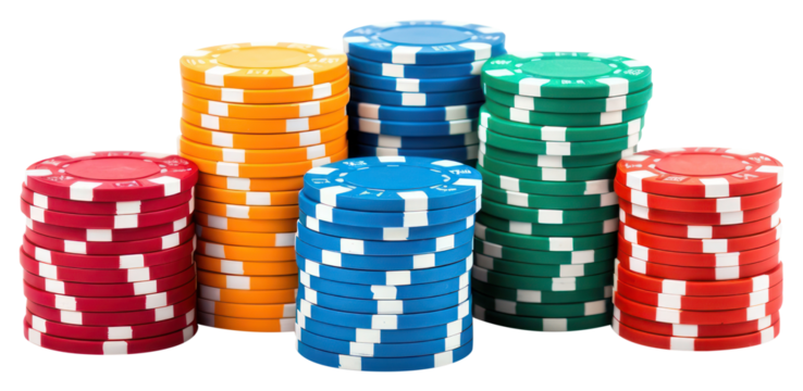 PNG Casino chips gambling casino game.
