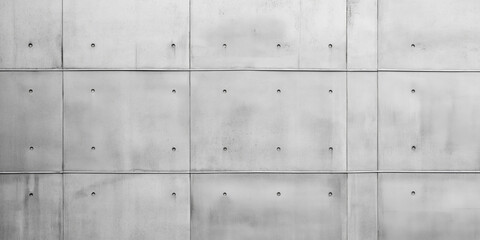 Smooth concrete wall texture with symmetrical pattern