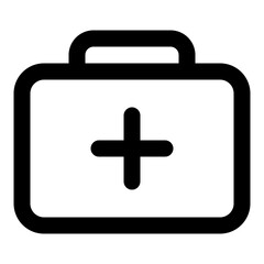 first aid kit icon vector illustration asset element