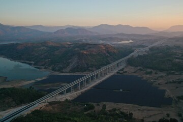 Overpasses and mountain highways