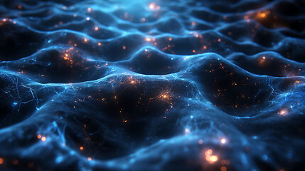 artificial intelligence abstract background